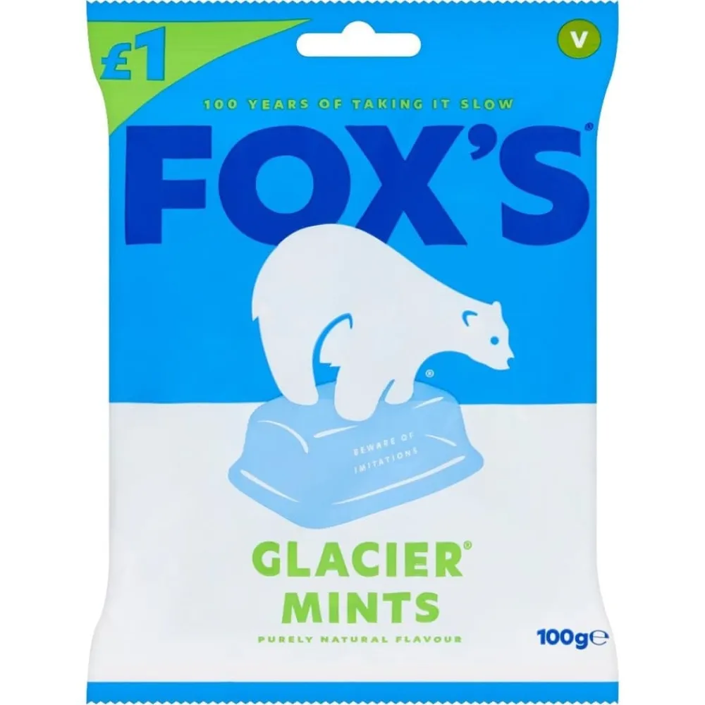 Sweets|Fox's Glacier Mints Bag 100g