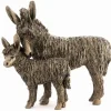 Frith Sculpture Home Accents|Frith Sculpture|Donkey & Foal Standing Sculpture