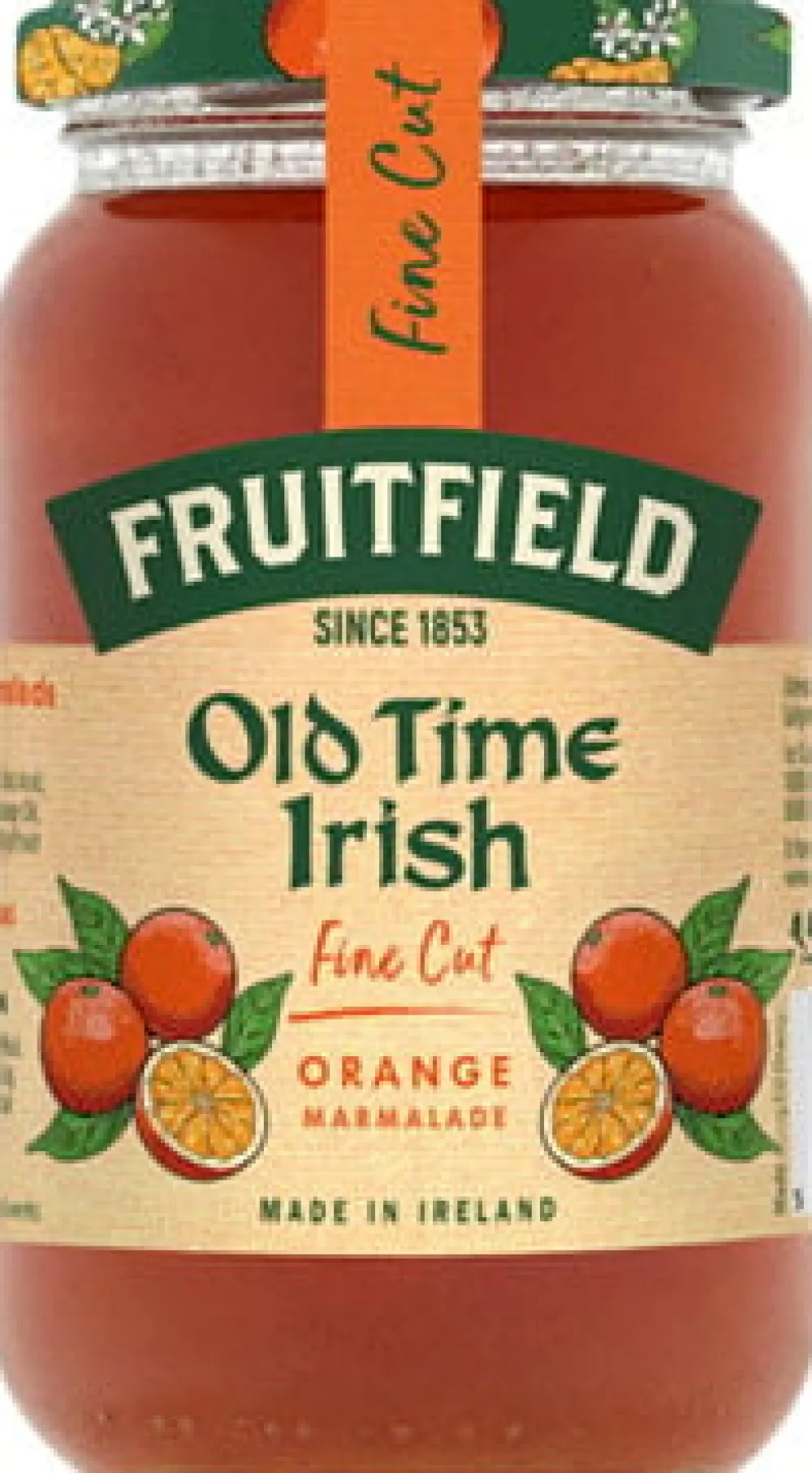Fruitfield Jams & Marmalade|Old Time Irish Fine Cut Orange Marmalade