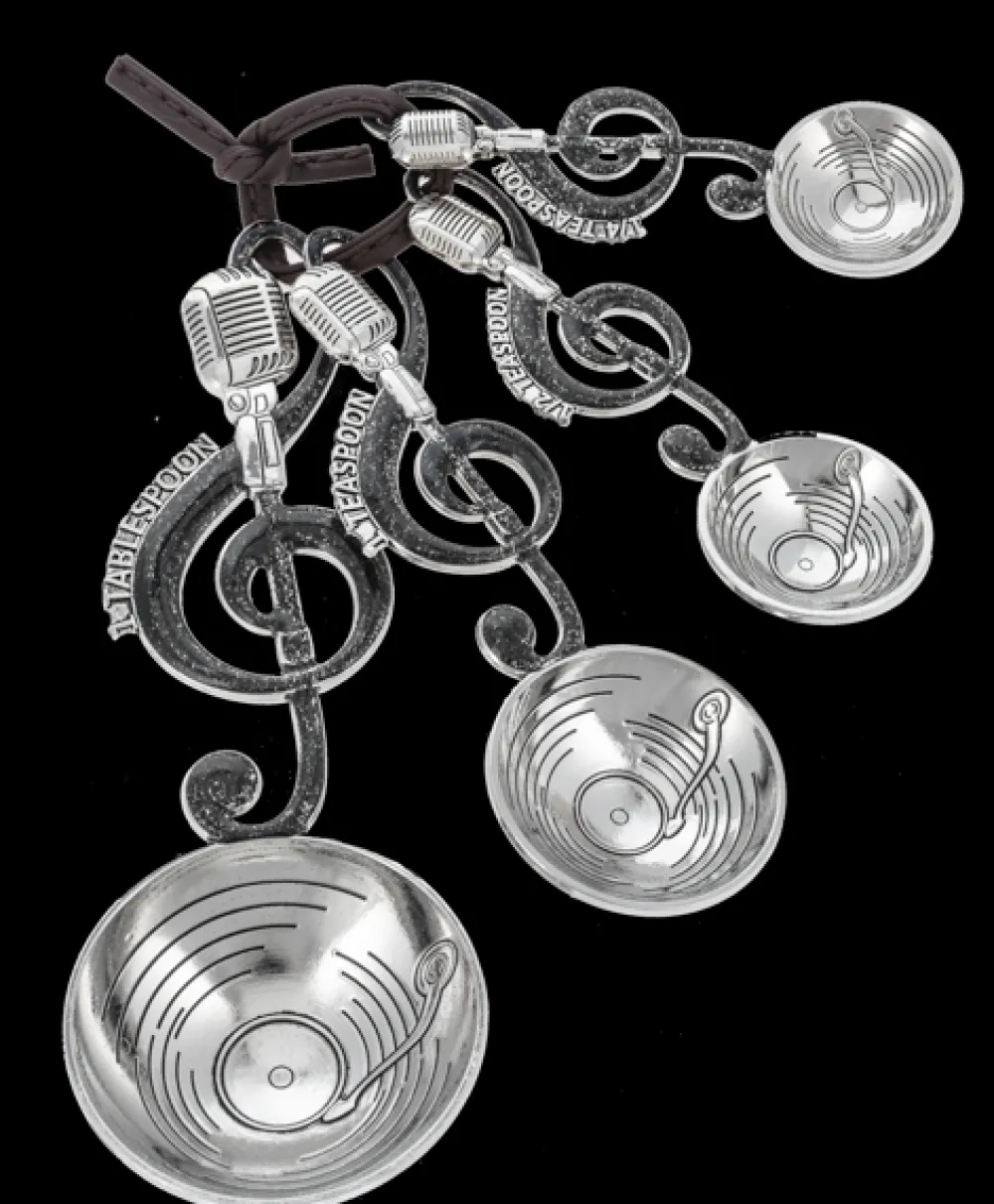 GANZ Kitchen Tools|Treble Clef Microphone Measuring Spoons