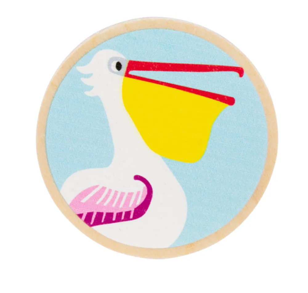 GANZ Games & Puzzles|Toys|Wooden Memory Game (Birds)