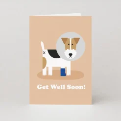 Greeting Cards|Get Well Soon Dog Card
