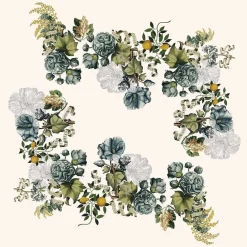 Tablecloths|Giardino Natural 61” Square Tablecloth