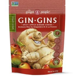 Sweets|Gin Gins Spicy Apple Ginger Chews