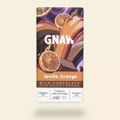 British Chocolate|Gnaw Seville Orange Milk Chocolate Bar
