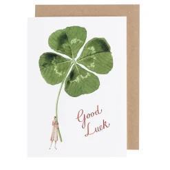 Greeting Cards|Good Luck Lady Greeting Card