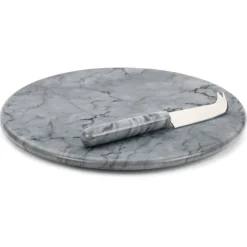 Kitchen Tools|Grey Marble Cheese Board