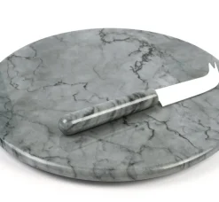 Kitchen Tools|Grey Marble Cheese Board