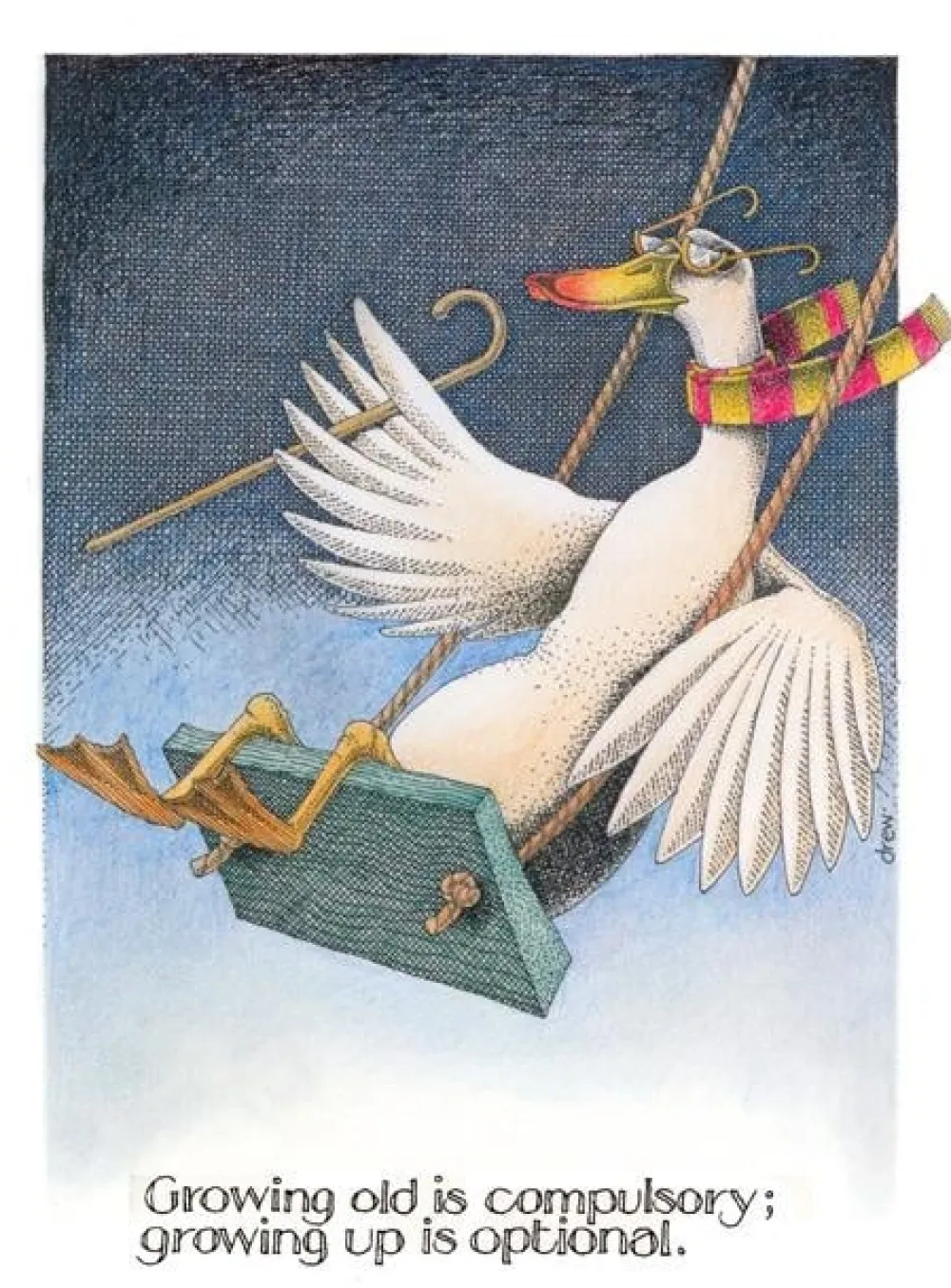 Greeting Cards|Growing Old Greeting Card