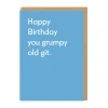 Greeting Cards|Grumpy Old Git Birthday Card