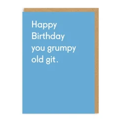 Greeting Cards|Grumpy Old Git Birthday Card