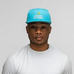 Hats|Guinness Blue Flat Brim Baseball Cap