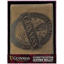 Cultural Icons|Guinness Classic Brown Leather Wallet