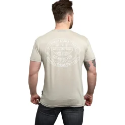 Shirts & Sweaters|Cultural Icons|Guinness Harp Beige Premium Tee (Medium)