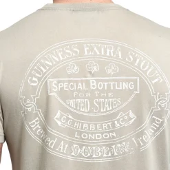 Shirts & Sweaters|Cultural Icons|Guinness Harp Beige Premium Tee (Medium)