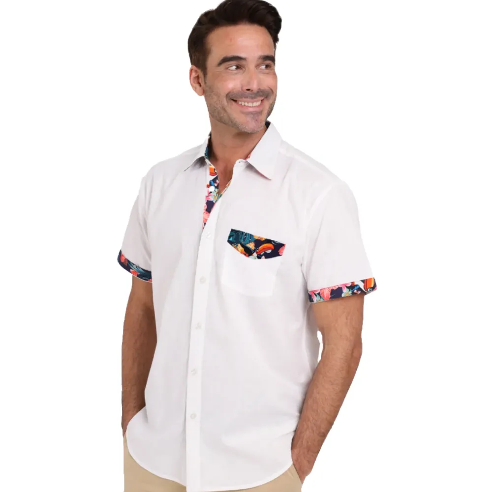 Shirts & Sweaters|Cultural Icons|Guinness White Linen Summer Shirt