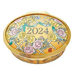 Halcyon Days Halcyon Days Enamels|2024 Annual Enamel Trinket Box