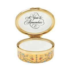 Halcyon Days Halcyon Days Enamels|2024 Annual Enamel Trinket Box