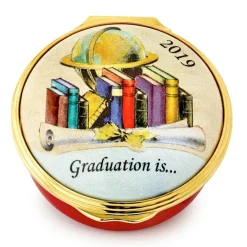 Halcyon Days Halcyon Days Enamels|2019 Graduation Enamel Box
