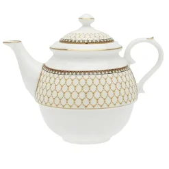 Halcyon Days Halcyon Days China|Halcyon Days|Antler Trellis Ivory Tea For One