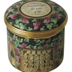 Halcyon Days Halcyon Days Enamels|Friendship Is the Wine of Life Box