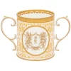 Halcyon Days King Charles Iii|Halcyon Days China|King Charles Coronation Gold Loving Cup