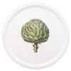 Halcyon Days Trays|Tea Trays|Kitchen Garden Artichoke Round Birchwood Tray