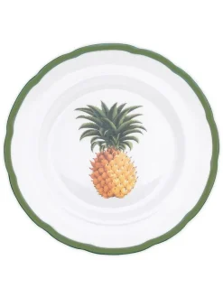 Halcyon Days Halcyon Days China|Halcyon Days|Kitchen Garden Pineapple Audley Dinner Plate