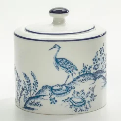 Halcyon Days Halcyon Days China|Halcyon Days|Nina Campbell Serengeti Covered Sugar Bowl