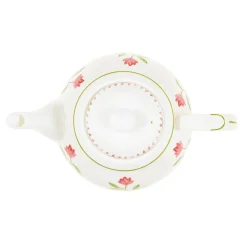 Halcyon Days Halcyon Days China|Halcyon Days|Nina Campbell Marguerite Pink Teapot