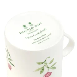 Halcyon Days Halcyon Days China|Halcyon Days|Nina Campbell Marguerite Pink Mug