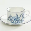 Halcyon Days Halcyon Days China|Halcyon Days|Nina Campbell Serengeti Elephant Teacup & Saucer