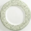 Halcyon Days Halcyon Days China|Halcyon Days|Nina Campbell Marguerite Green Basket Weave Charger
