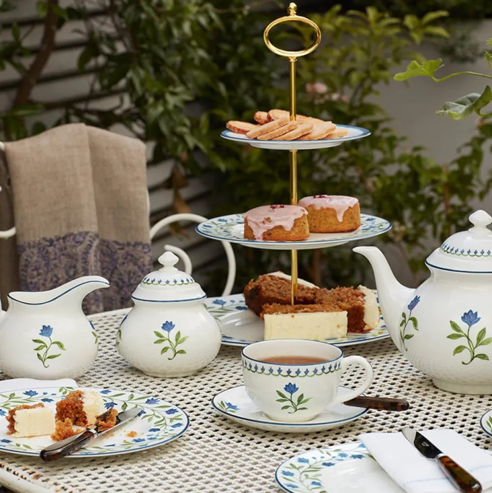 Halcyon Days Halcyon Days|Creamers & Sugar Bowls|Nina Campbell Marguerite Blue Creamer