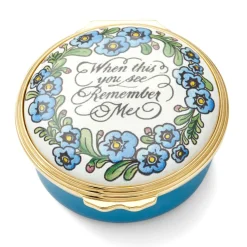 Halcyon Days Halcyon Days Enamels|Home Accents|'When This You See, Remember Me' Enamel Box