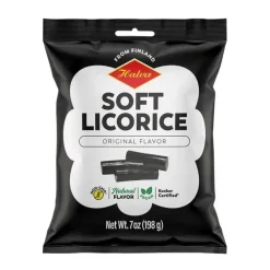 Sweets|Halva European Style Black Licorice Bag