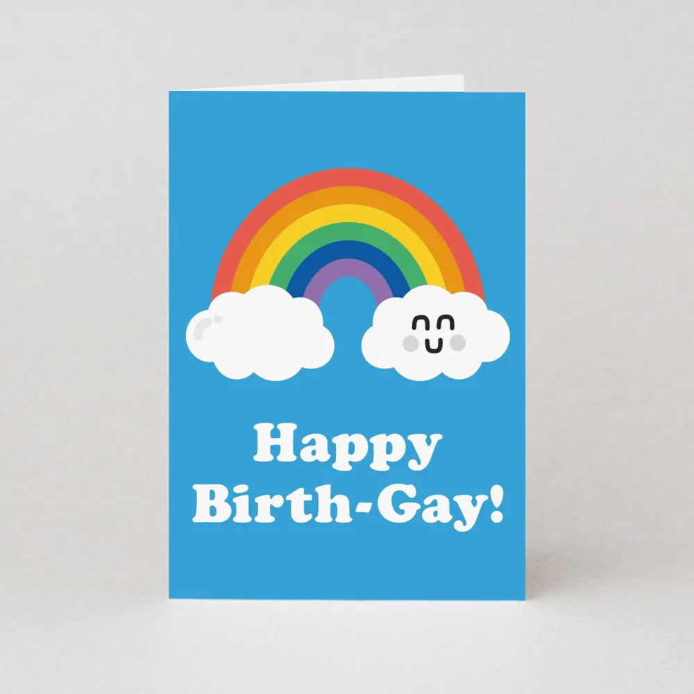 Greeting Cards|Happy Birth-Gay Card