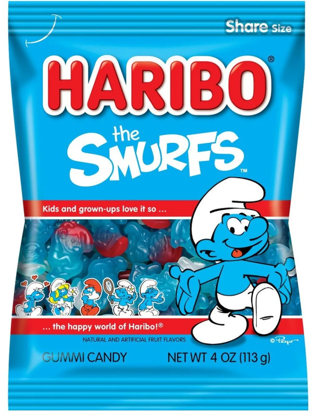 Sweets|Haribo Gummi Smurfs