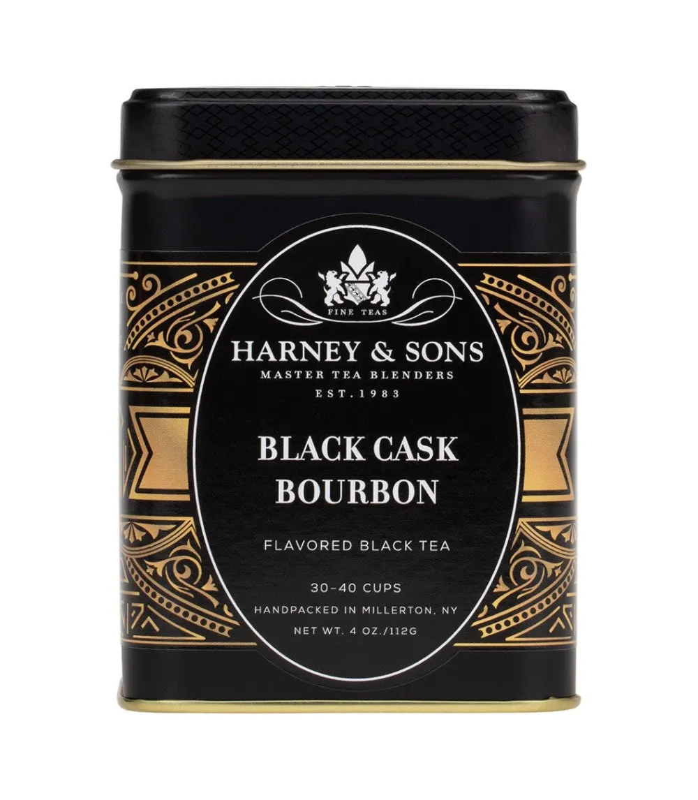 Harney & Sons Harney & Sons|Black Cask Bourbon Loose Leaf Tin