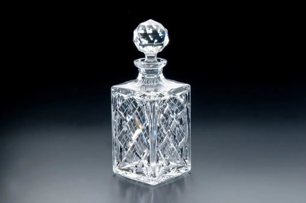 Heritage Crystal Heritage Crystal|Cathedral Square Decanter