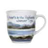 Highland Stoneware Highland Stoneware|Assorted Mugs|Heart in Highlands 425ml Mug