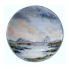 Highland Stoneware Home Accents|Highland Stoneware|Large Flared Bowl Landscape