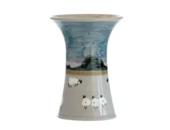 Highland Stoneware Vases|Highland Stoneware|Sheep Small Cylinder Vase