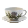 Highland Stoneware Highland Stoneware|Assorted Mugs|Thistle Cappuccino Cup & Saucer