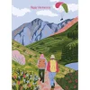 Greeting Cards|Hiking Anniversary Card
