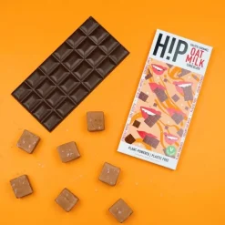 British Chocolate|Hip Salted Caramel Oat Milk Chocolate Bar