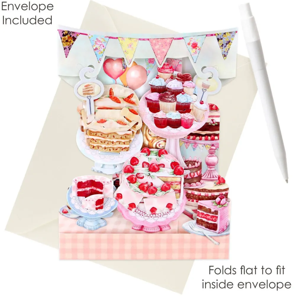 Greeting Cards|Home Baked Cakes Swing Card