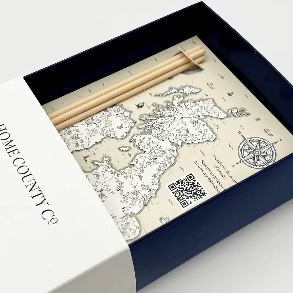 Home County Candle Co. Home Fragrance|The Cornwall (Rock Salt & Driftwood) Reed Diffuser