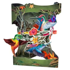 Greeting Cards|Hummingbirds Swing Card