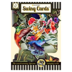 Greeting Cards|Hummingbirds Swing Card